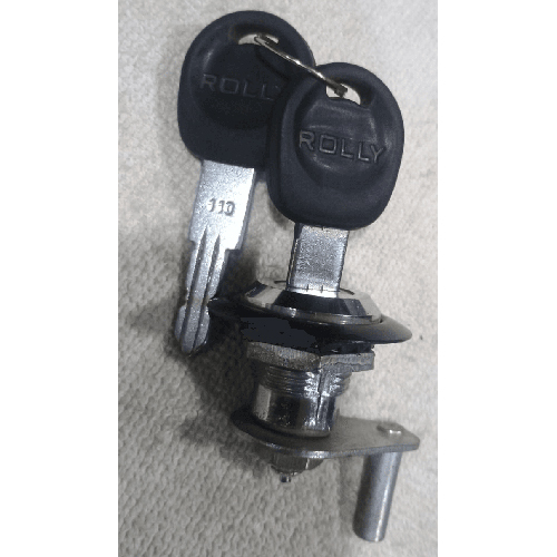 36 Mm Cam Lock - Color: Silver