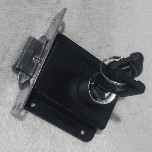 Sliding Lock - Color: Black