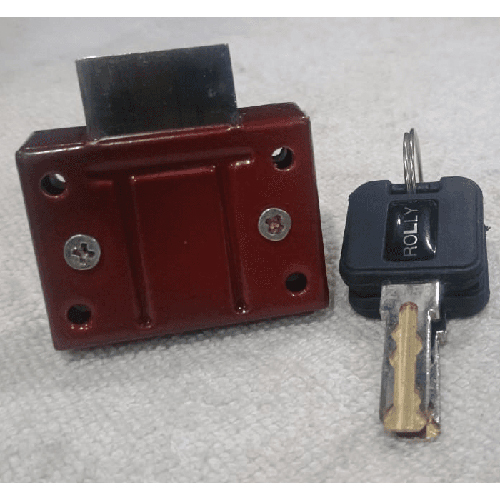 Brass Key Multi Lock - Color: Silver