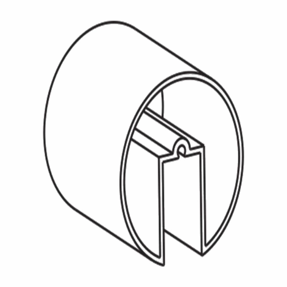  50X50 MM ALUMINIUM HANDRAIL 04VA004