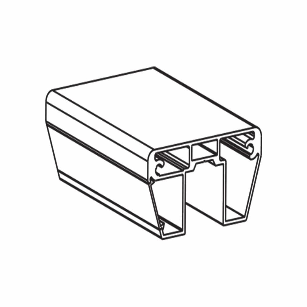 71X35 MM LED ALUMINIUM HANDRAIL 04VA005