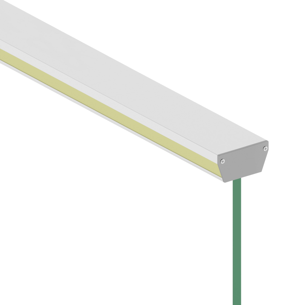 71X35 MM LED ALUMINIUM HANDRAIL 04VA005