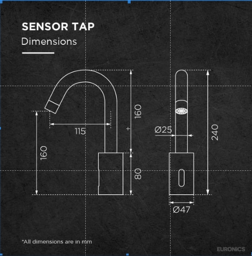 Euronics Automatic Tap Basic Mount ET11