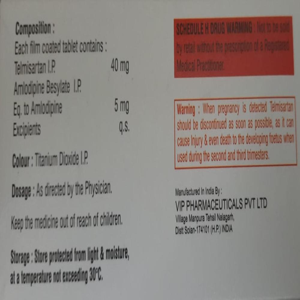 TELMISARTAN AMLODIPINE 