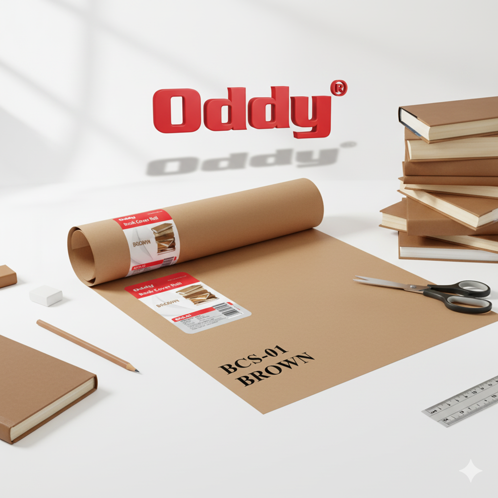Oddy Book Cover Paper Roll And Sheets