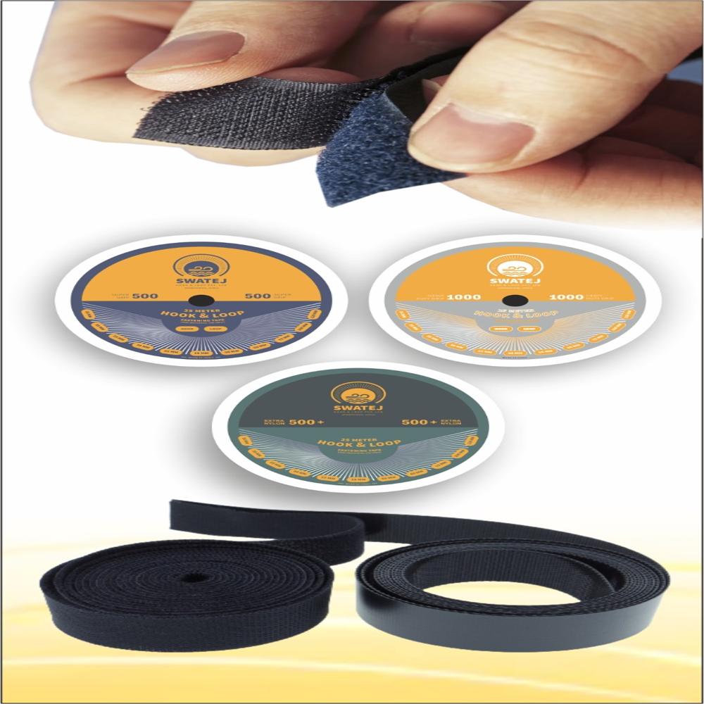 Hook And Loop - Color: Available In Coloured Also