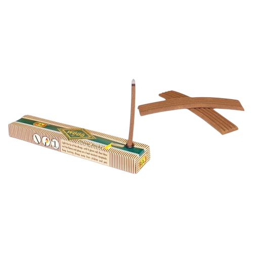 Premium 4-Inch Dhoop - Golden Wood