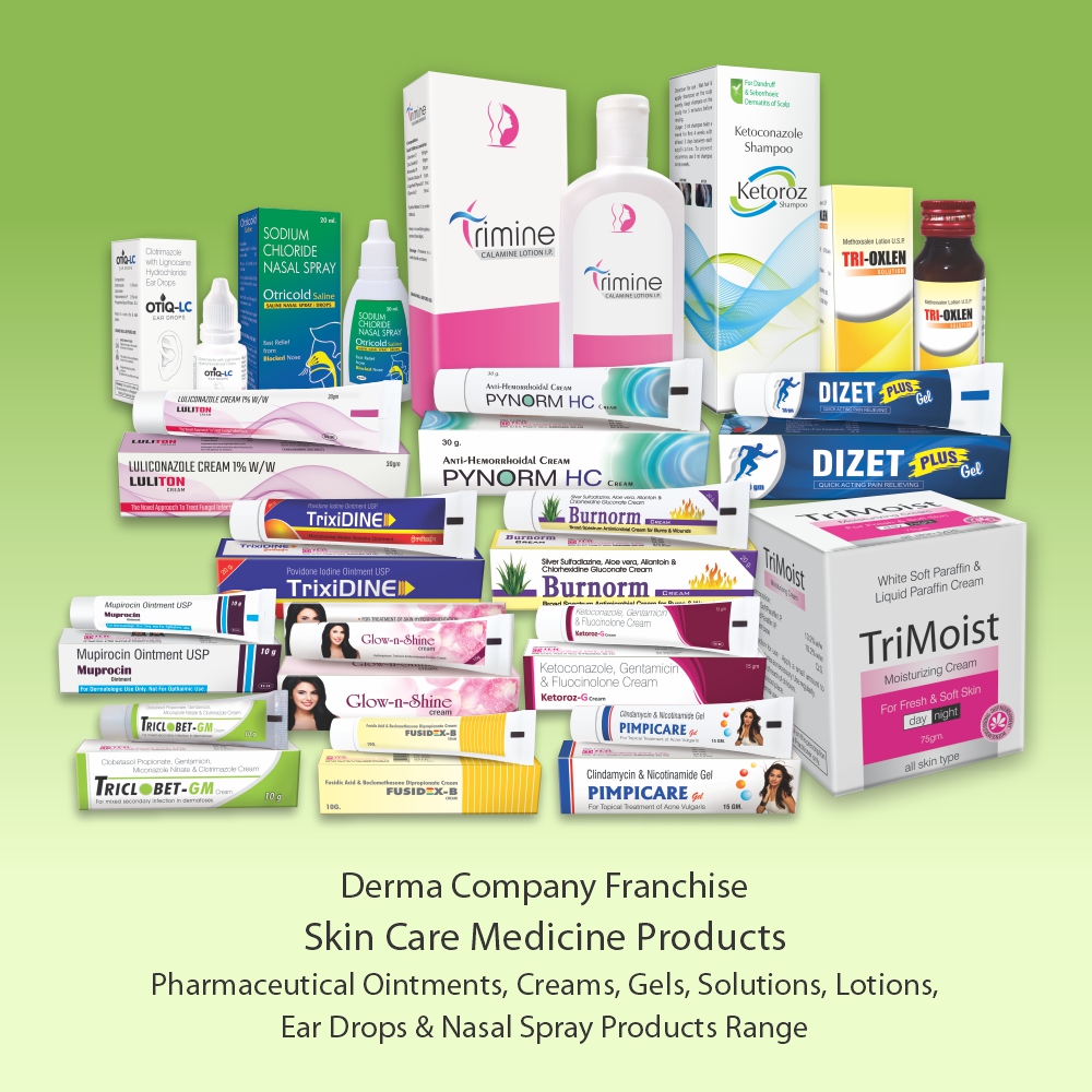 Derma Company Franchise - Drug Type: General Medicines