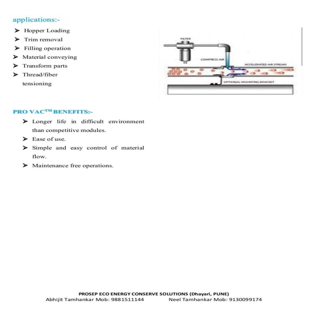 Air Operated Conveyor