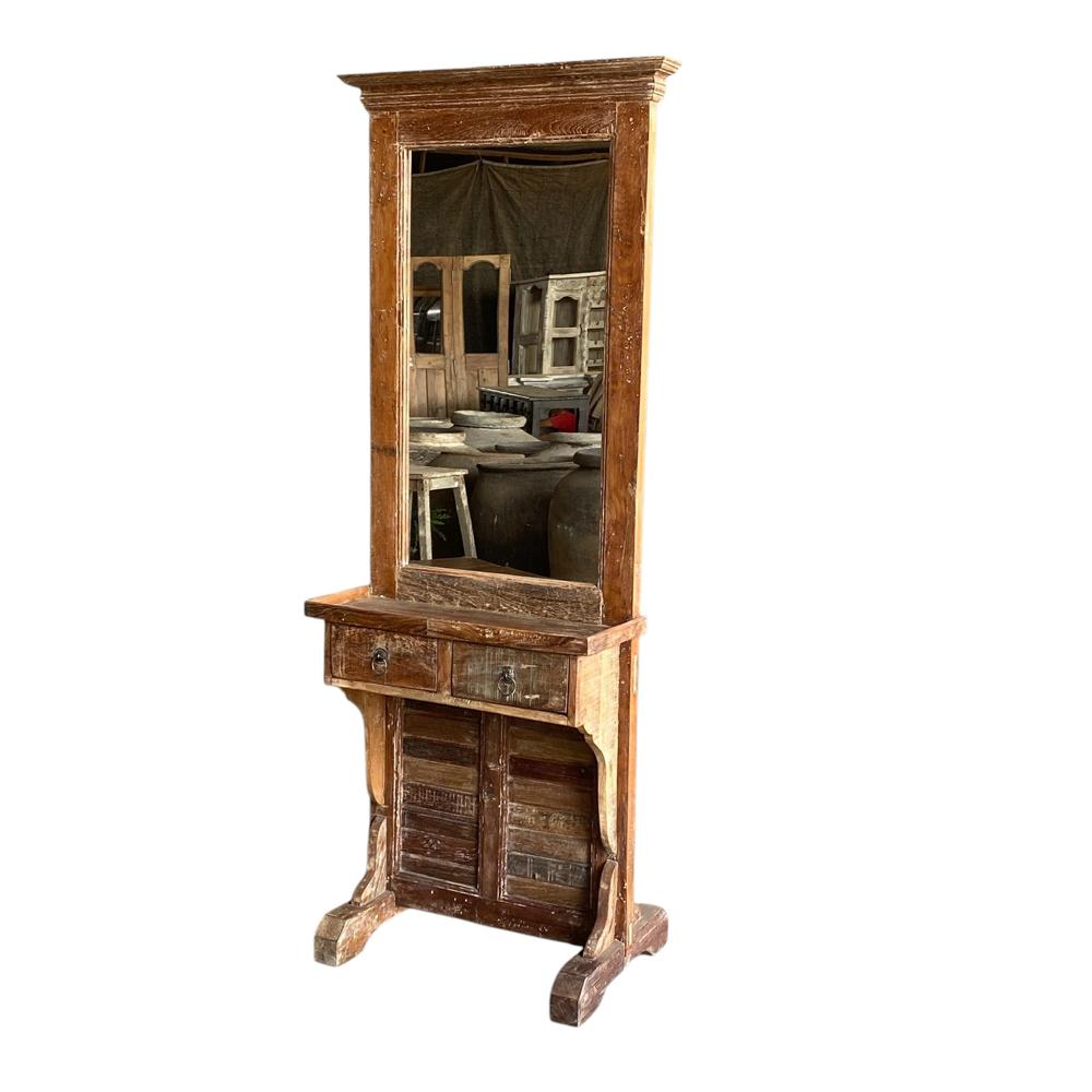 Antique Wooden Dressing - Artwork: Crafted