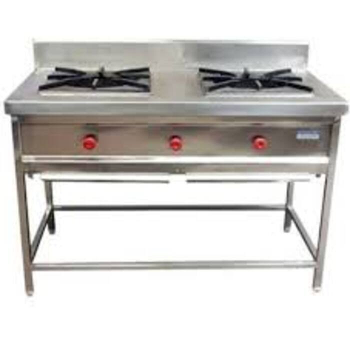 Double Burner Cooking Range