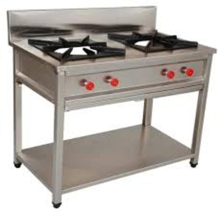 Double Burner Cooking Range - Gas Type: L.p. Gas