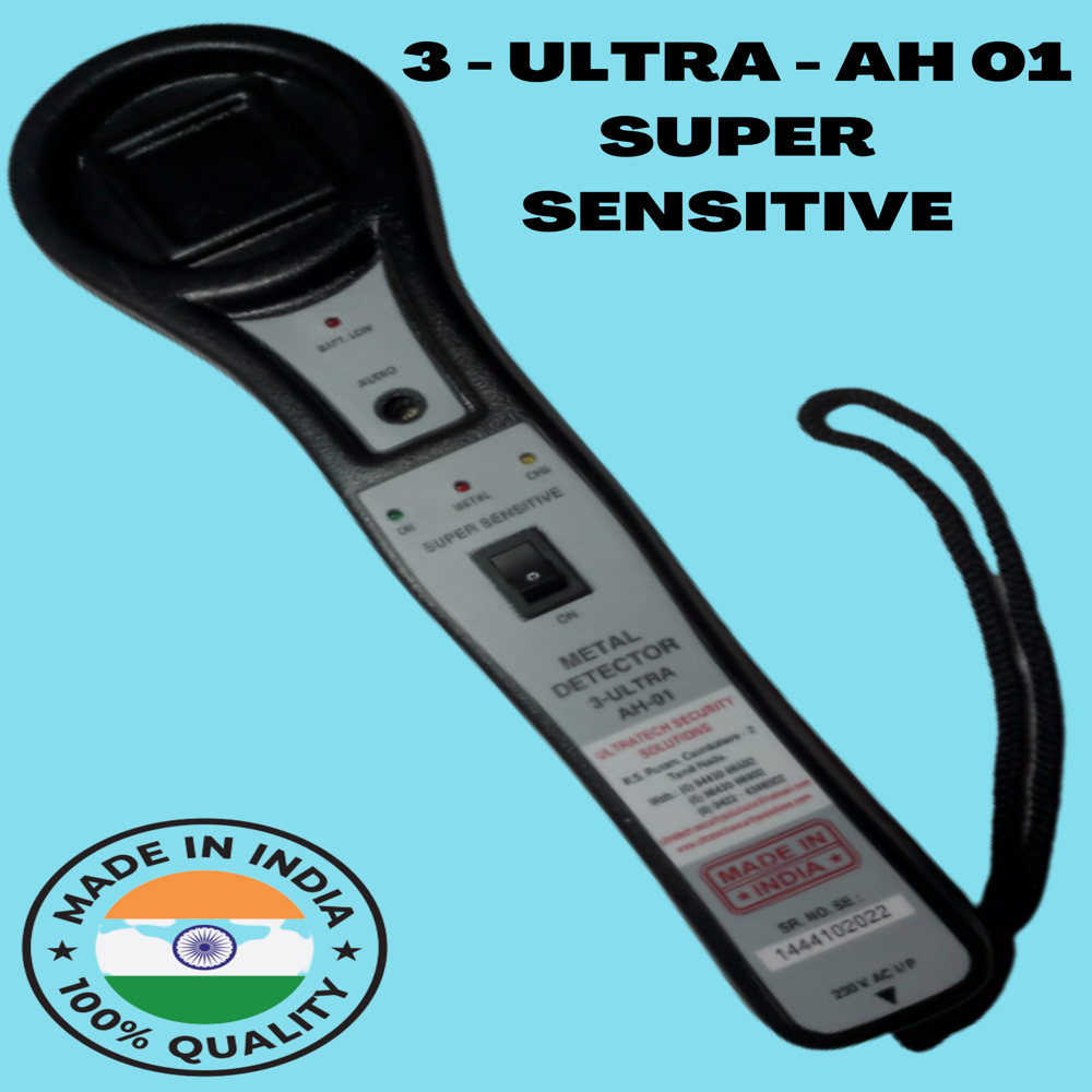 HAND NEEDLE METAL DETECTOR - ULTRA AH 01