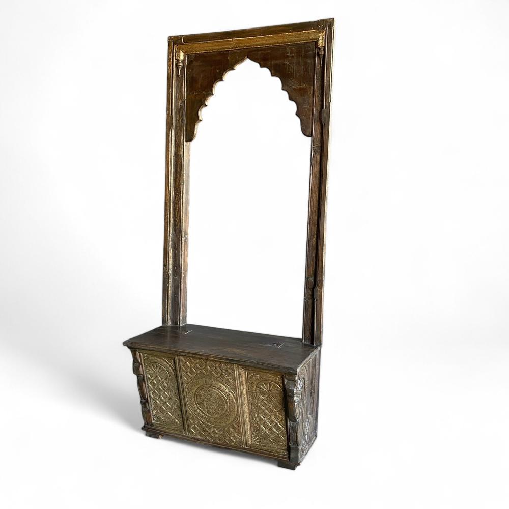 Antique Wooden Dressing - Artwork: Crafted