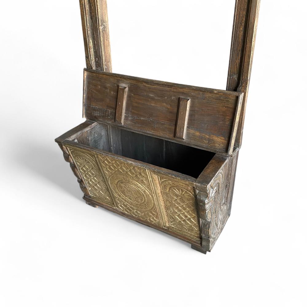 ANTIQUE WOODEN DRESSING