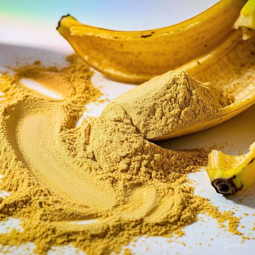 Banana Peal Powder - Color: Brown