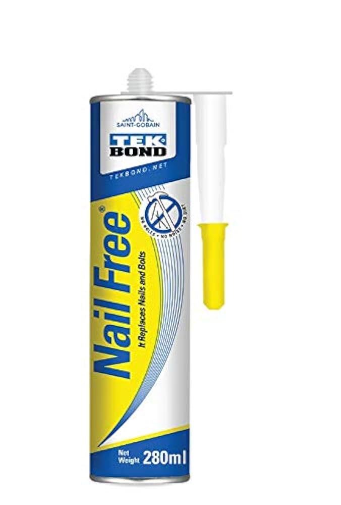 280ml Norton Cartridge Nail Free Adhesive
