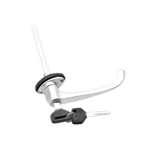 Sl103 Commercial Handle W-H Keys Matadoor Type - Color: Silver