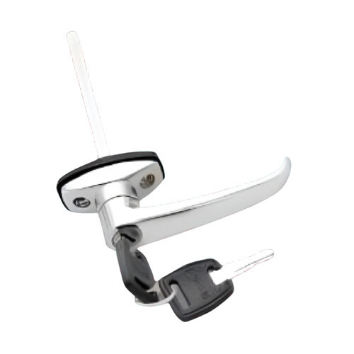 Ssl106 L-Type Handle W-H Keys Export Type Chrome - Color: Silver