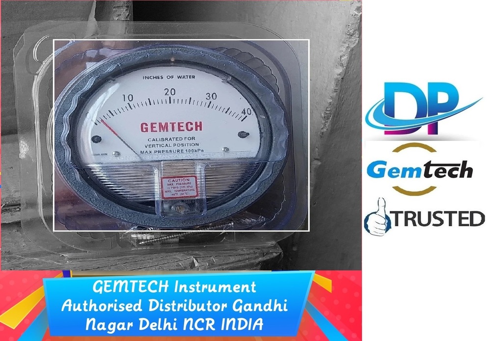GEMTECH-Differential Pressure Gauge Distributor Form Baghola Palwal