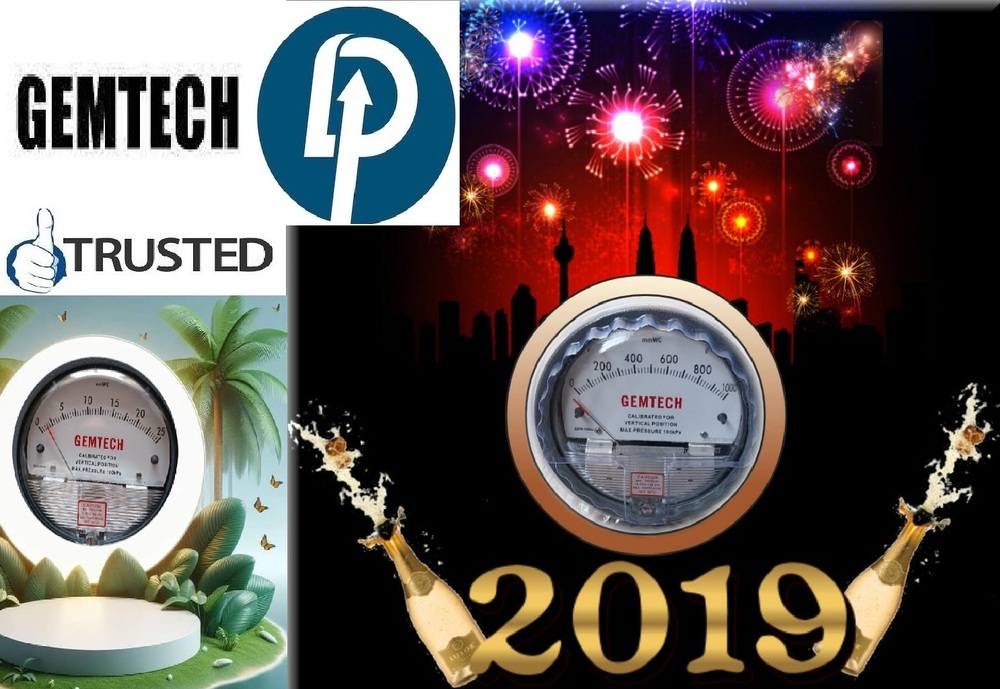 GEMTECH Differential Pressure Gauge Distributor by For GIDC Sachin Surat - 394230