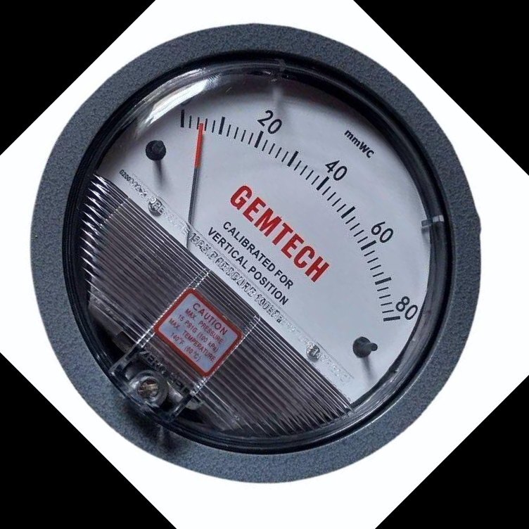 GEMTECH Differential Pressure Gauge Distributor For Kalol Gujarat