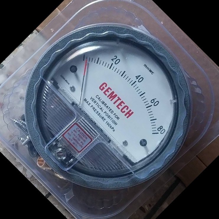 GEMTECH Differential Pressure Gauge Distributor For Kalol Gujarat