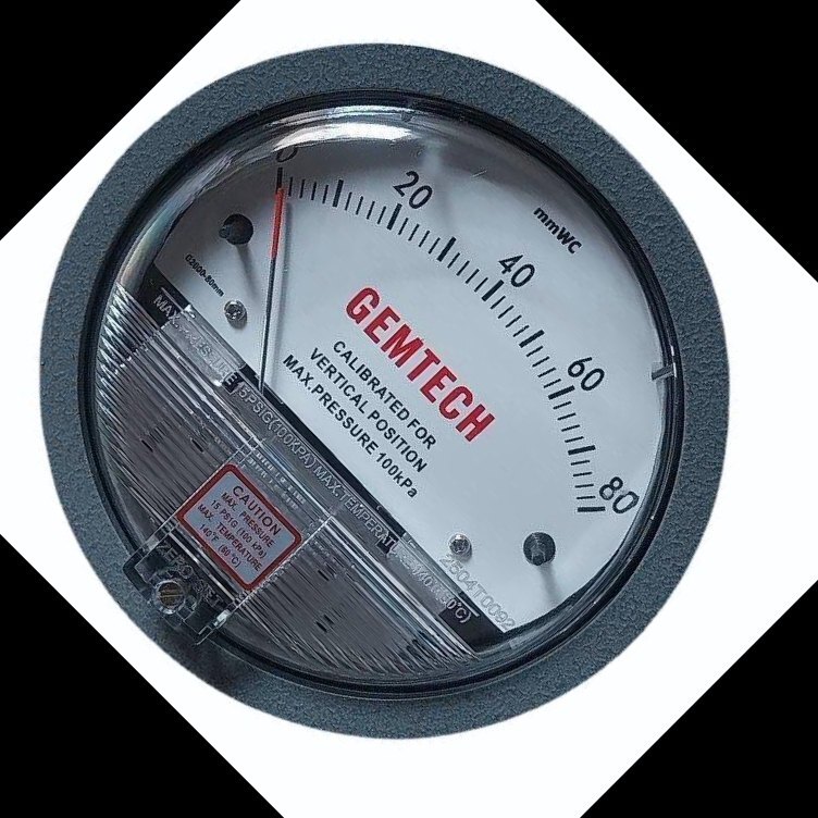 GEMTECH Differential Pressure Gauge Distributor For Kalol Gujarat