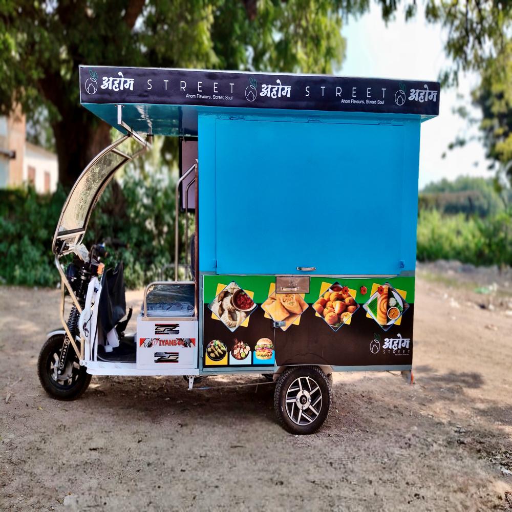 Electric Food Rickshaw - Height: 6 Foot (ft)