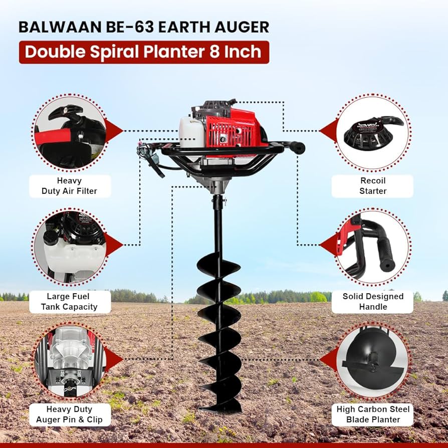 B E-63 Earth Auger