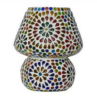 Mosaic Glass Table Lamp - Color: Multicolor