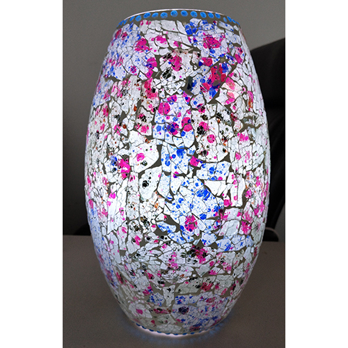 Tuffen Glass Dholak Lamp