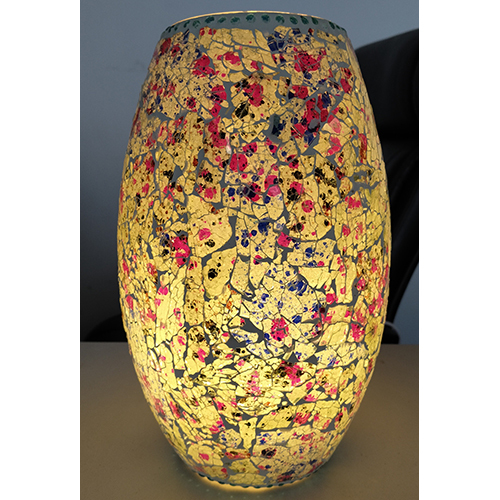 Tuffen Glass Dholak Lamp