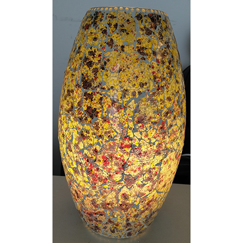 Tuffen Glass Dholak Lamp