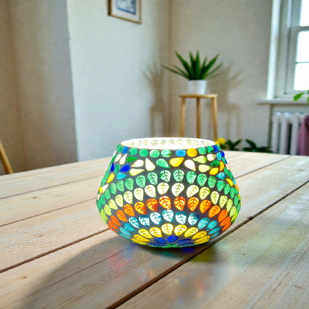 Rolly Polly Lamp | Glass Bowl Lamp