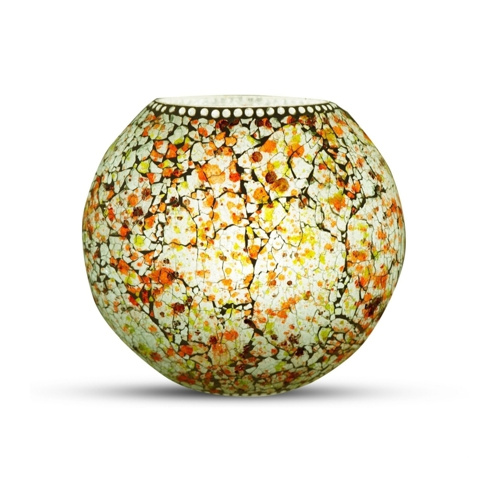 Tuffen Glass Purse Lamp - Color: Multicolor