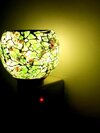Premium Electric Kapoor Dani / Kapoordani & Aroma Diffuser Electric | Ceramic/glass Camphor Burner, Night Lamp Diffuser For Home, Pooja & Relaxation - Color: Multicolor