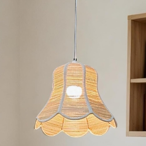 Bamboo Flower Hanging Lamp