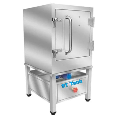 Live Steam Idly - Dhokla Machine - Capacity: 50-60 Kg/Hr