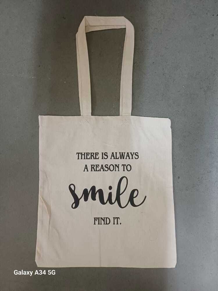 Loop Handle Canvas Bag