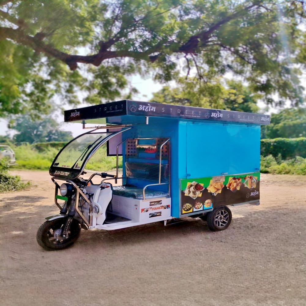 Electric Food Rickshaw