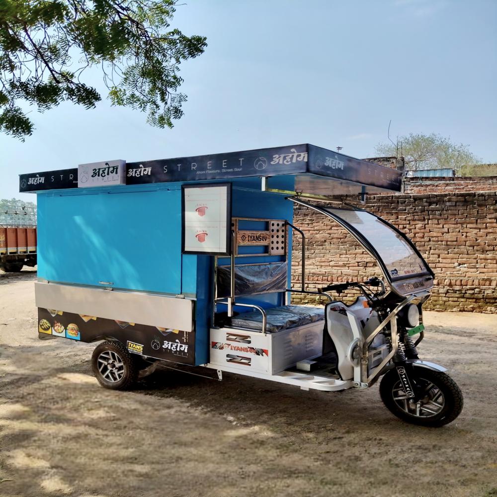Electric Food Rickshaw