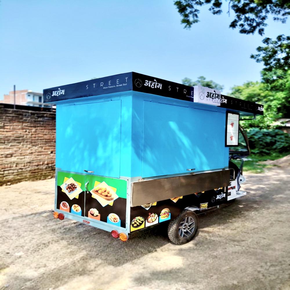 Electric Food Rickshaw