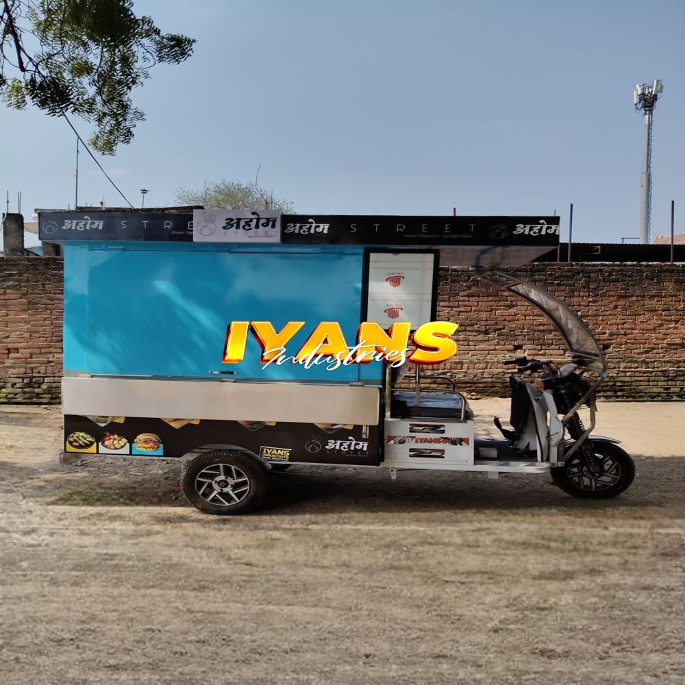 Electric Food Rickshaw
