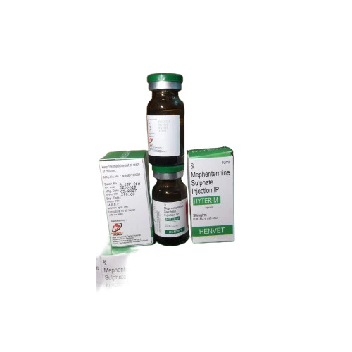 Hyter M Mephentermine Sulphate Injection - Physical Form: Liquid