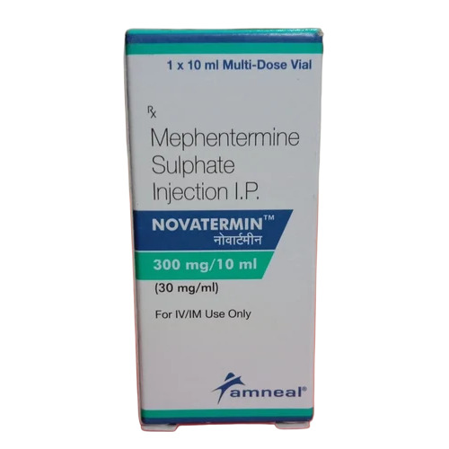 Novatermin 300Mg Mephentermine Sulphate Injection - Physical Form: Liquid