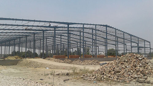 Industrial Tin Shed - Color: As Per Requirement