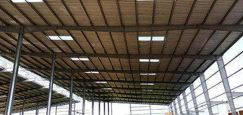 Prefabricated Industrial Building - Color: As Per Requirement