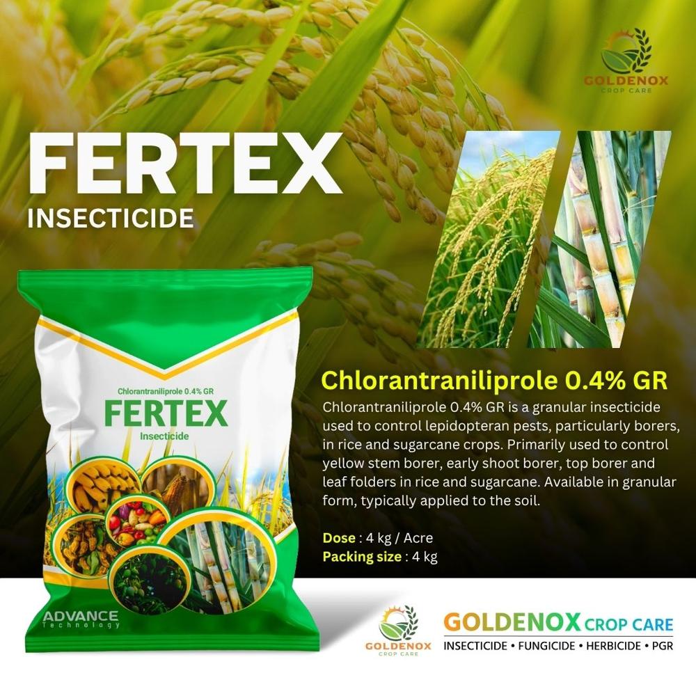 Chlorantraniliprole 0.4% Gr - Application: Agriculture