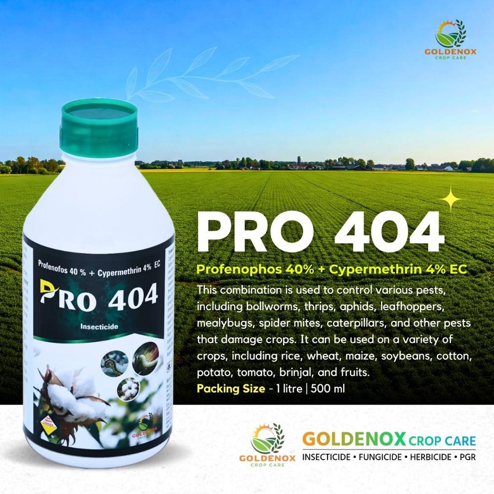 Profenofos 40% + Cypermethrin 4% Ec - Application: Agriculture